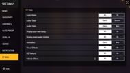 Turning off FF MAX settings will reduce pressure on the device (Image via Garena)